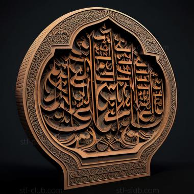 3D model al Khulafa ur Rashidun (STL)
